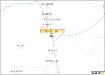 map of Camposanto
