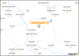 map of Campo Santo