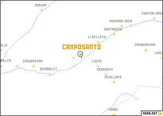 map of Campo Santo