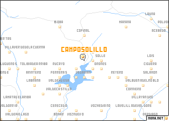 map of Camposolillo