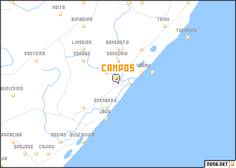 map of Campos