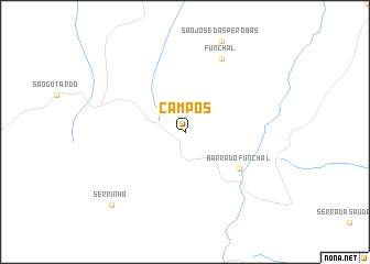 map of Campos