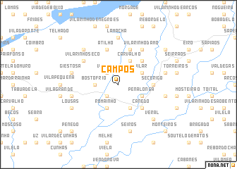 map of Campos