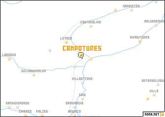 map of Campo Tures