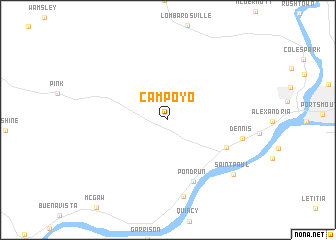 map of Camp Oyo