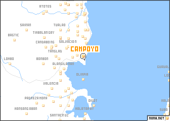 map of Campoyo