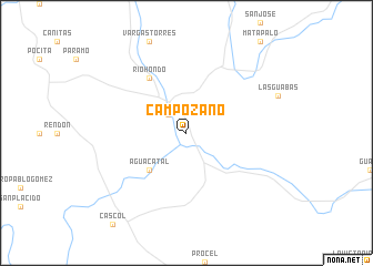 map of Campozano