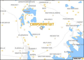 map of Camp Snipatuit