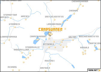 map of Camp Sumner