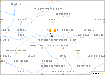 map of Camps