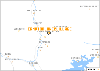 map of Campton Lower Village