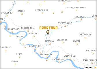 map of Camptown