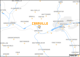 map of Campville