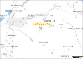 map of Camp Wyoma