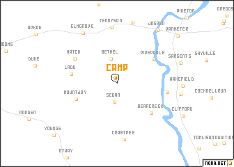 map of Camp
