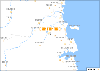 map of Camtamnao