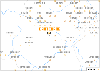 map of Câm Tchang