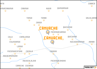 map of Camuache