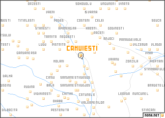 map of Cămuieşti