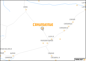 map of Camundende