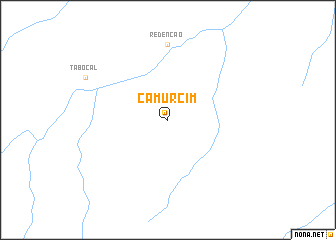 map of Camurcim