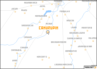 map of Camurupim