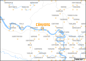 map of Cẫm Vong