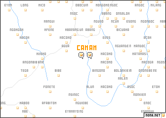 map of Cam