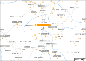 map of Cañaboba