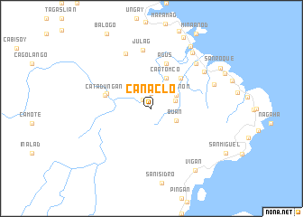 map of Canaclo