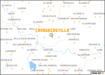 map of Caña de Castilla