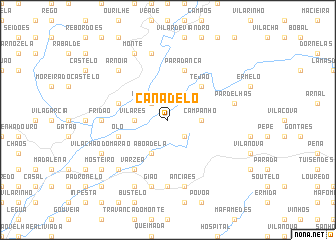 map of Canadelo