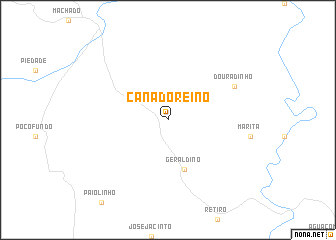 map of Cana do Reino