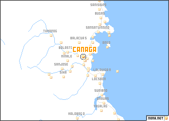 map of Canaga