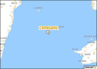 map of Canagong