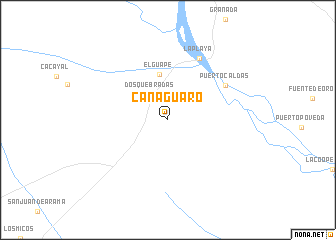 map of Canaguaro