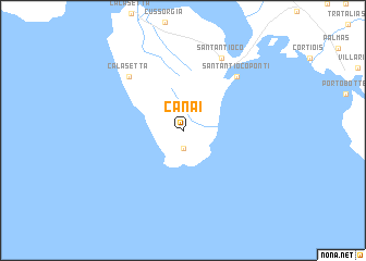 map of Canai