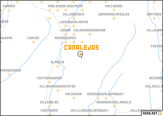 map of Canalejas