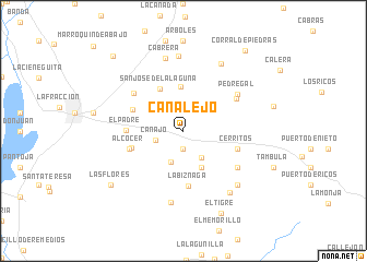 map of Canalejo