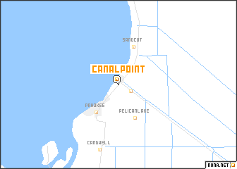 map of Canal Point