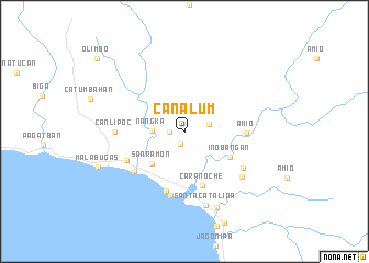 map of Canalum