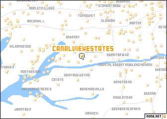 map of Canal View Estates