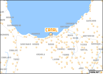 map of Canal