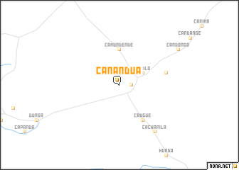 map of Canandua