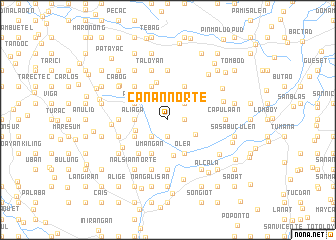 map of Canan Norte