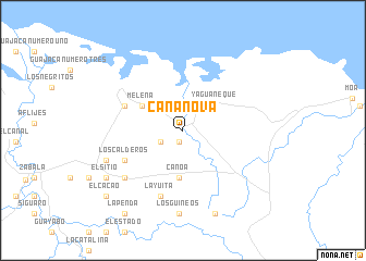 map of Cananova