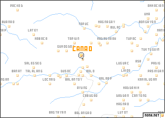 map of Canao