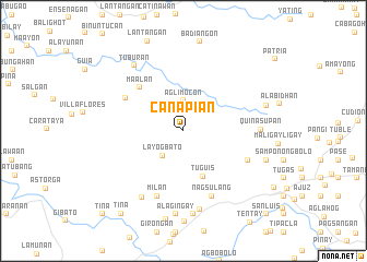 map of Canapi-an