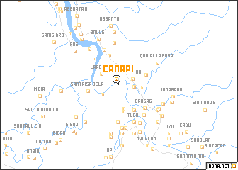 map of Canapi