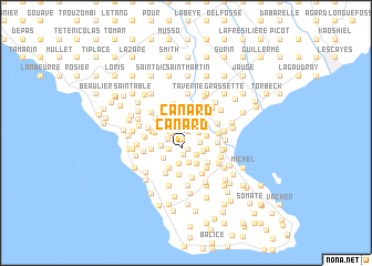 map of Canard